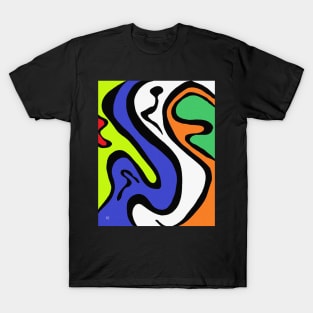 Meander - Retro T-Shirt